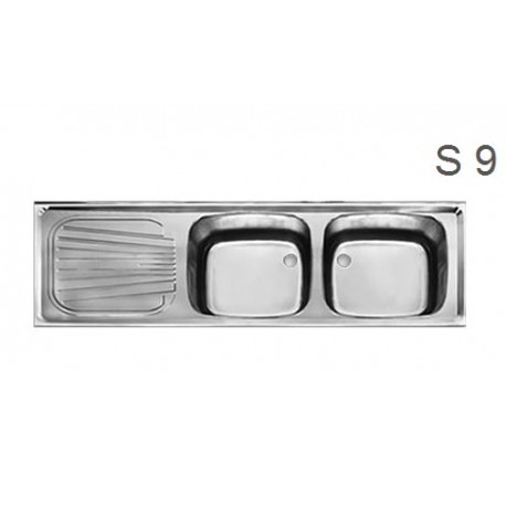 سینک ظرفشویی روکار اخوان کد s9