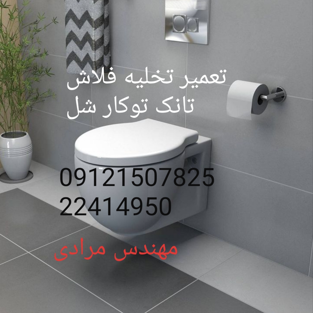 فروش_خدمات و تعمیر فلوتر فلاش تانک توکار شل shell 22708974 - Image 2